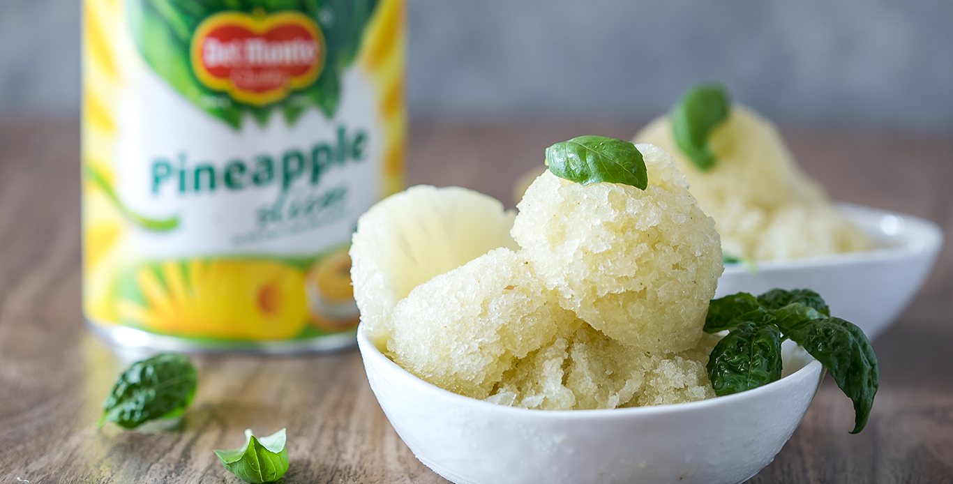 PINEAPPLE BASIL GRANITA